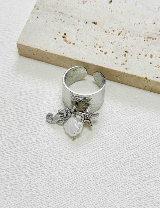 Bague coquillages - Chimane Accesories