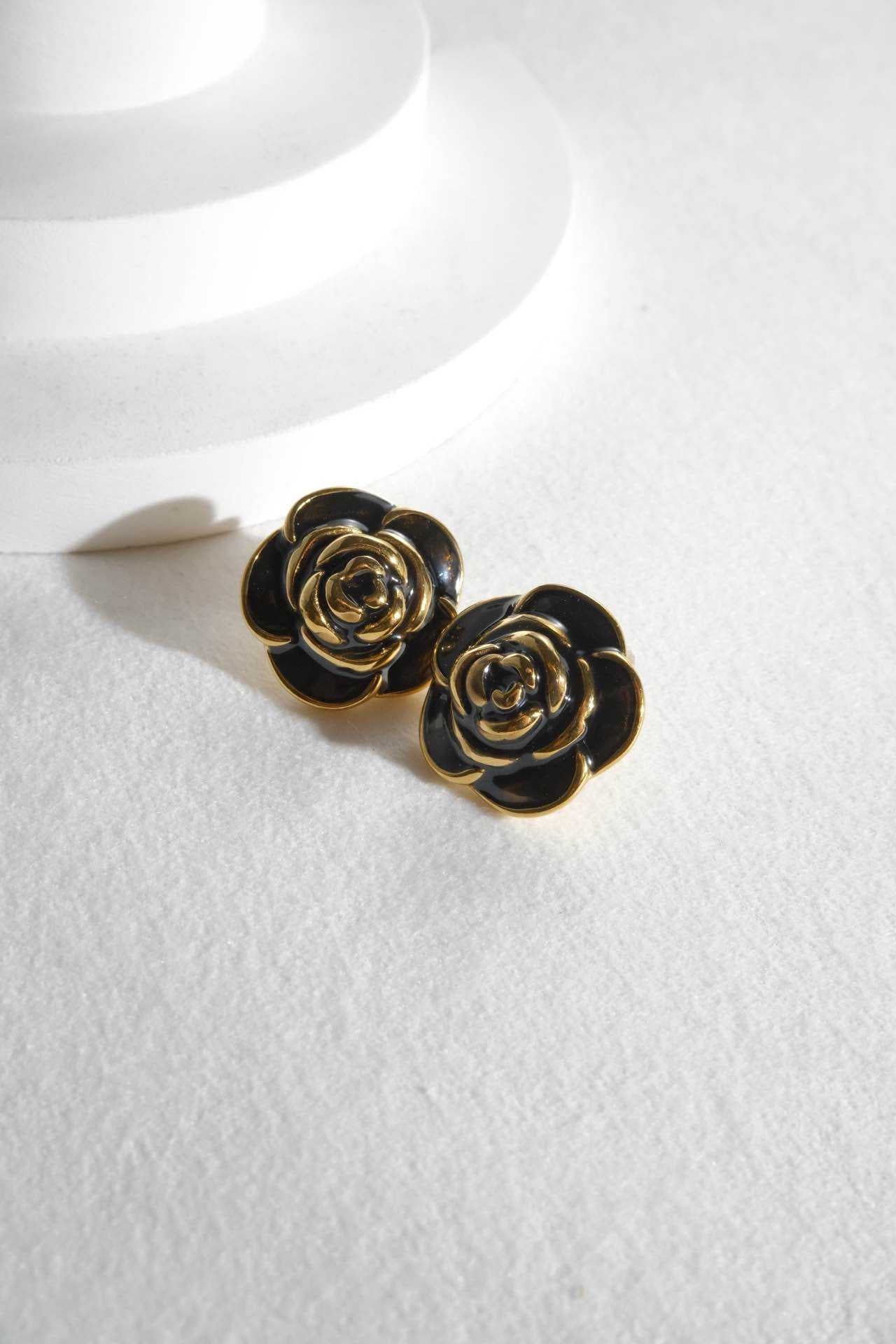 Boucle d’oreille fleur - Chimane Accesories