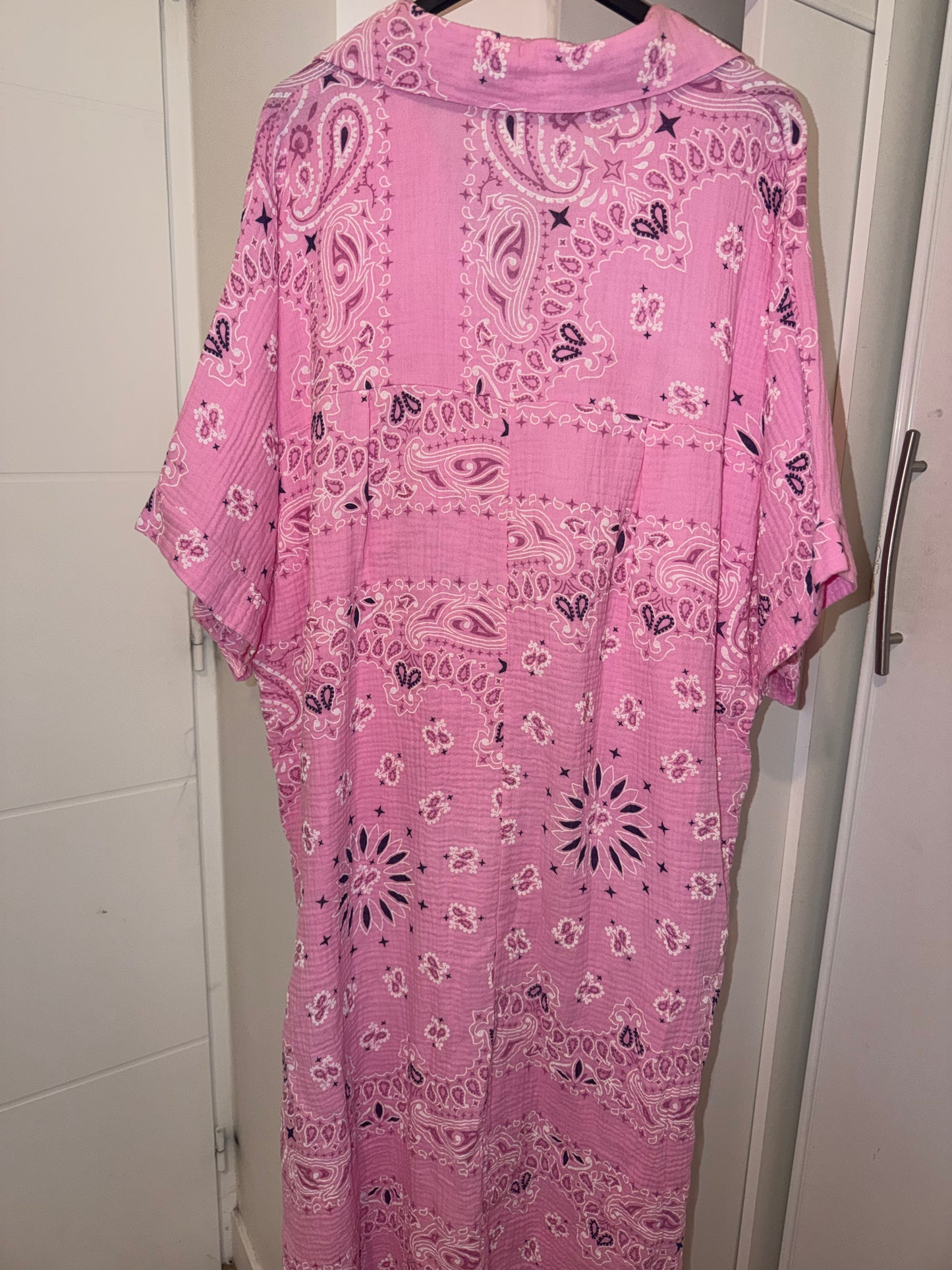 Robe bandana rose