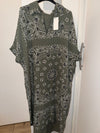 Robe bandana kaki