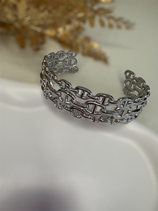 Bracelets graines de café épais