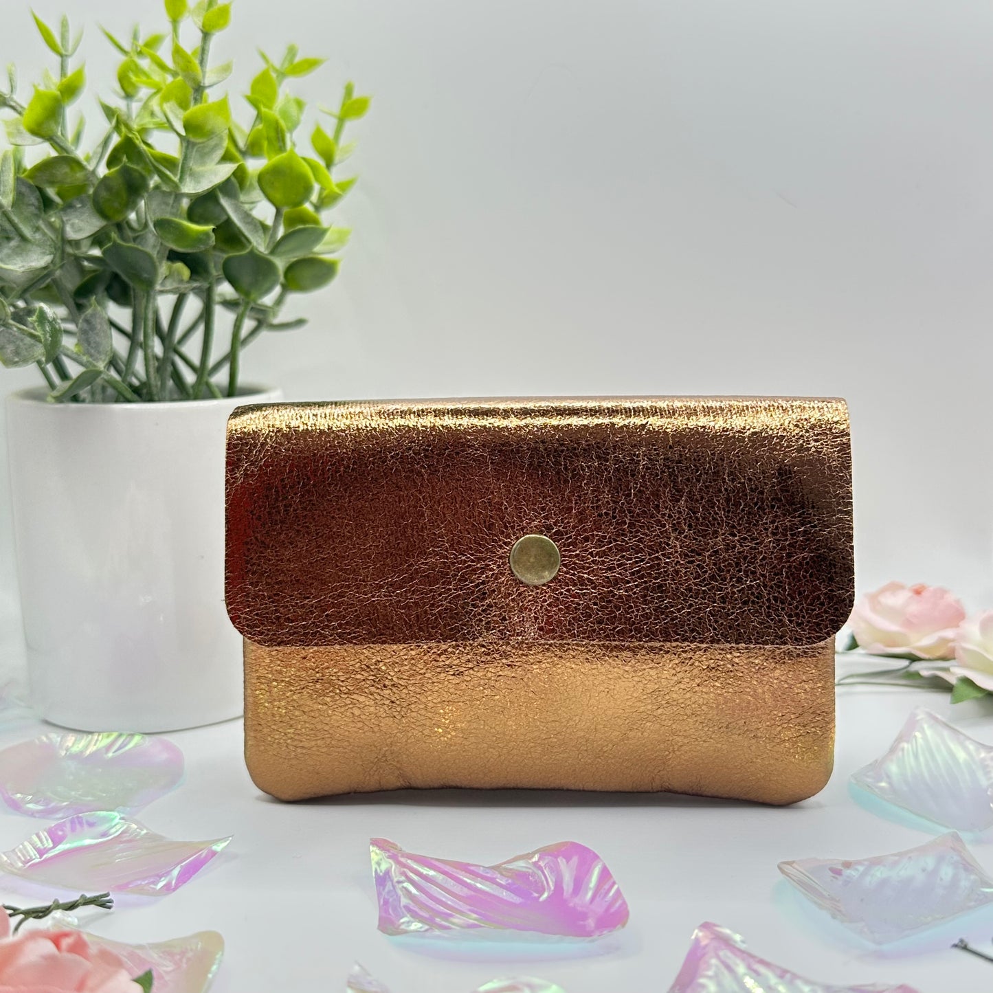 Petit porte-monnaie en cuir