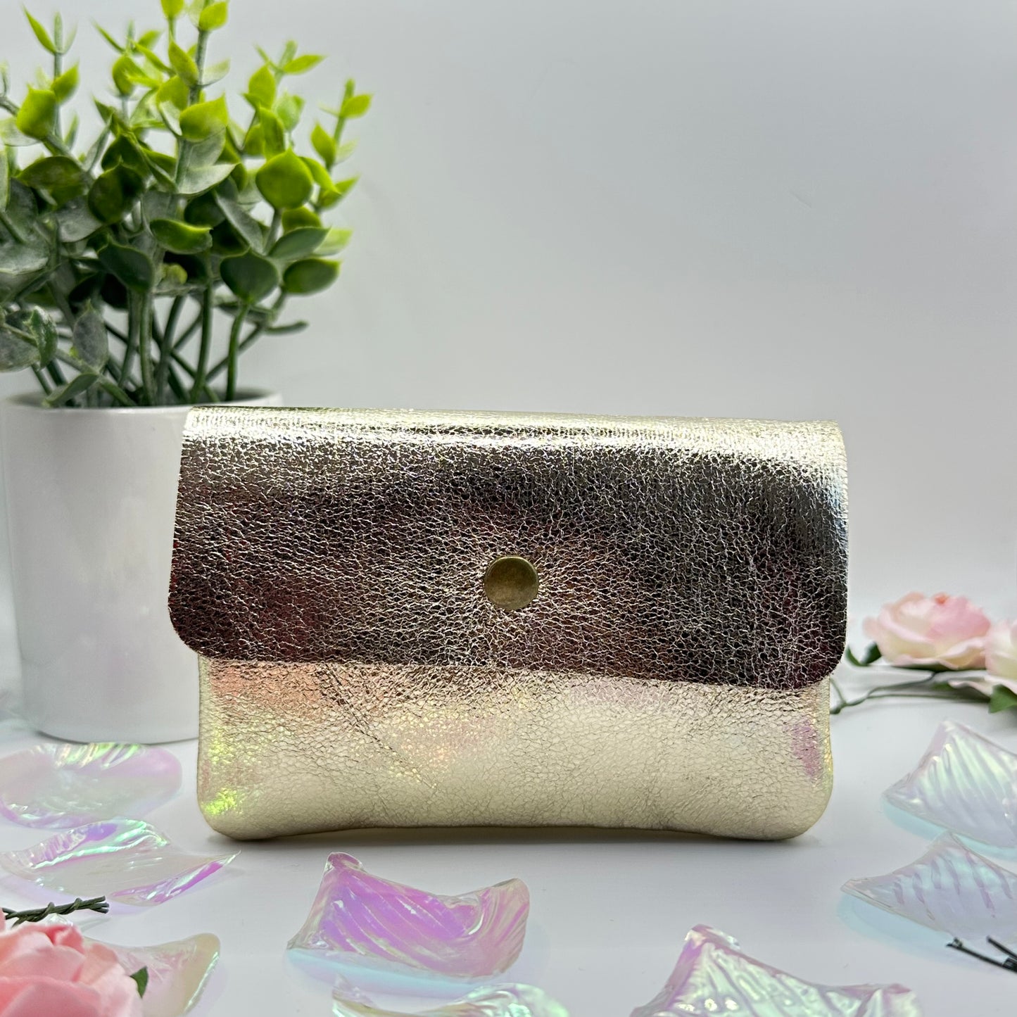Petit porte-monnaie en cuir