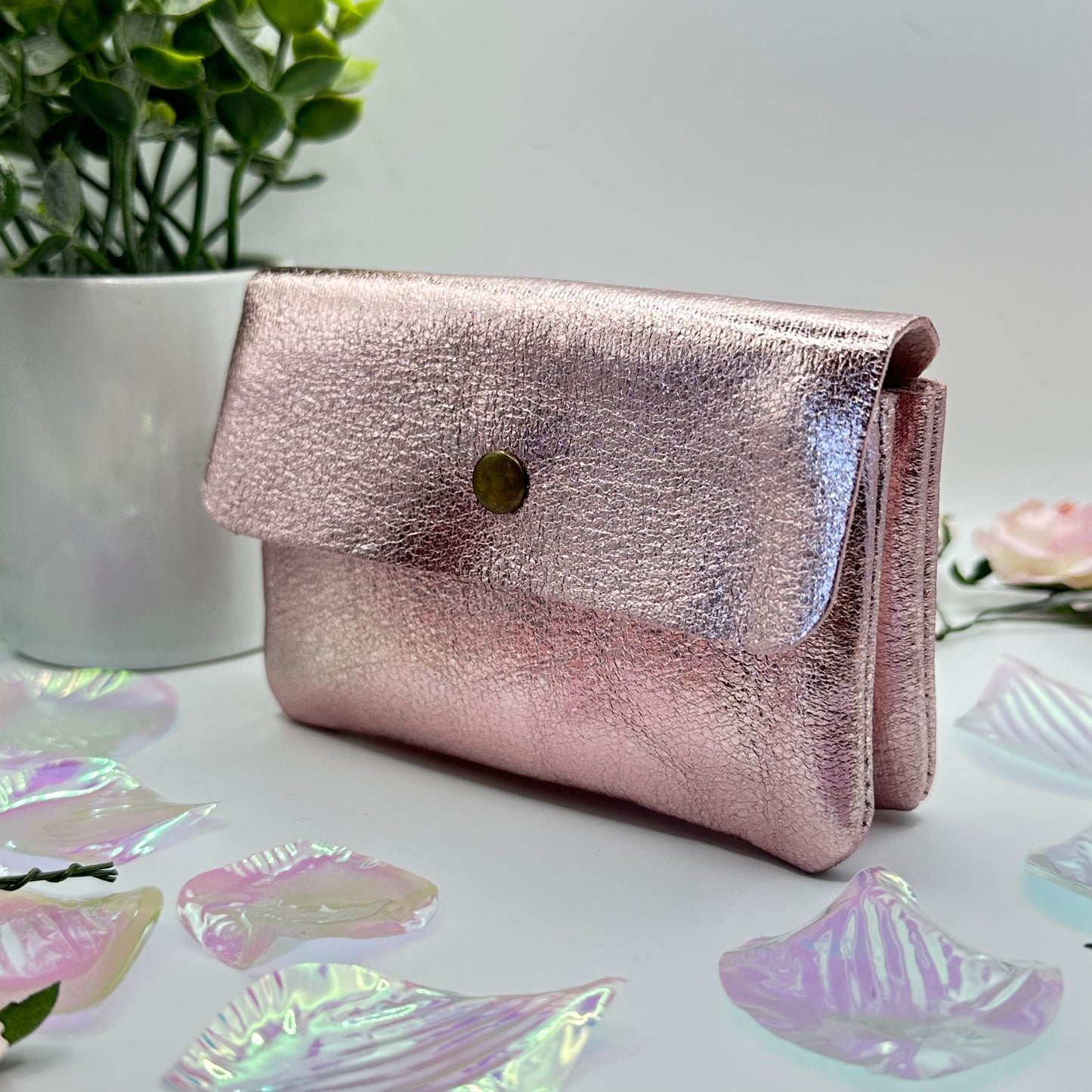 Petit porte-monnaie en cuir