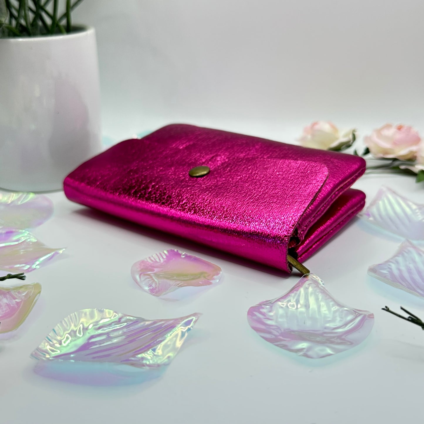 Petit porte-monnaie en cuir