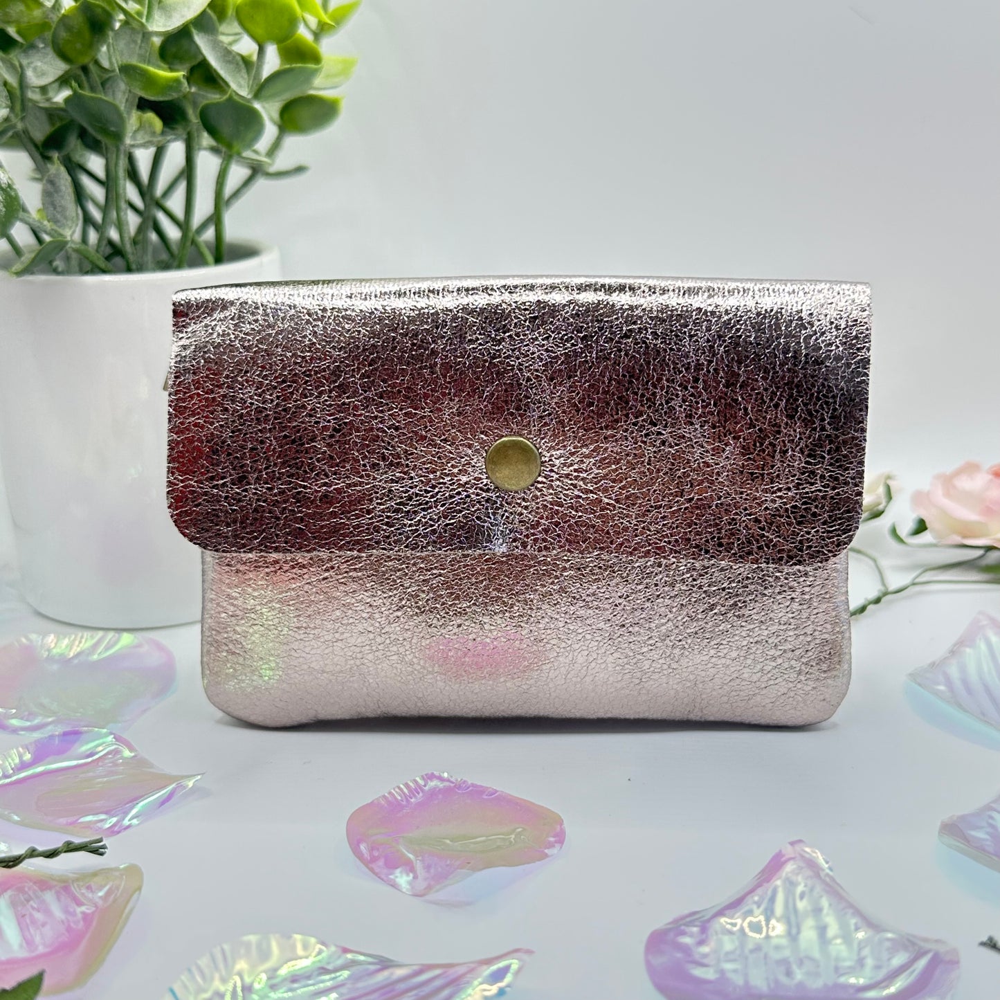 Petit porte-monnaie en cuir