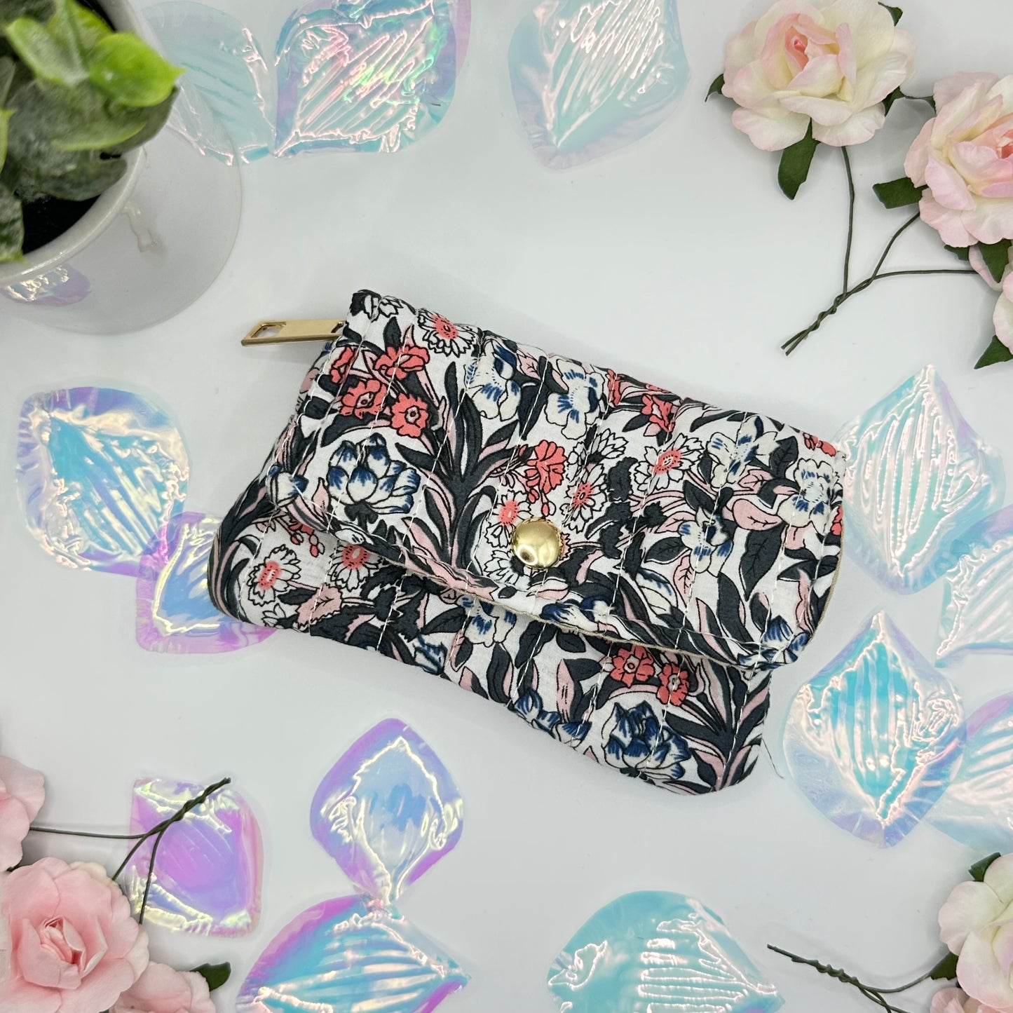 Petit porte-monnaie en tissu