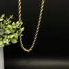Collier torsadé doré épais - Chimane Accesories