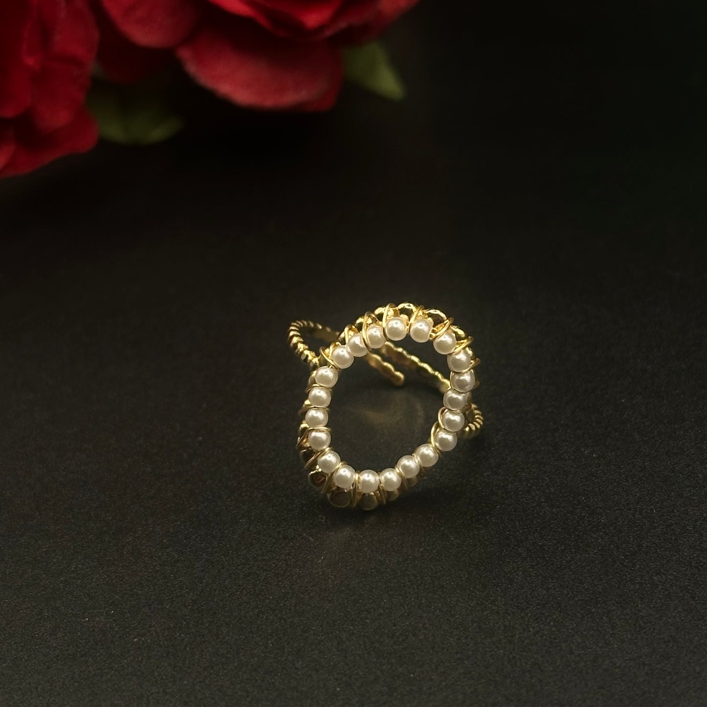 Bague perline