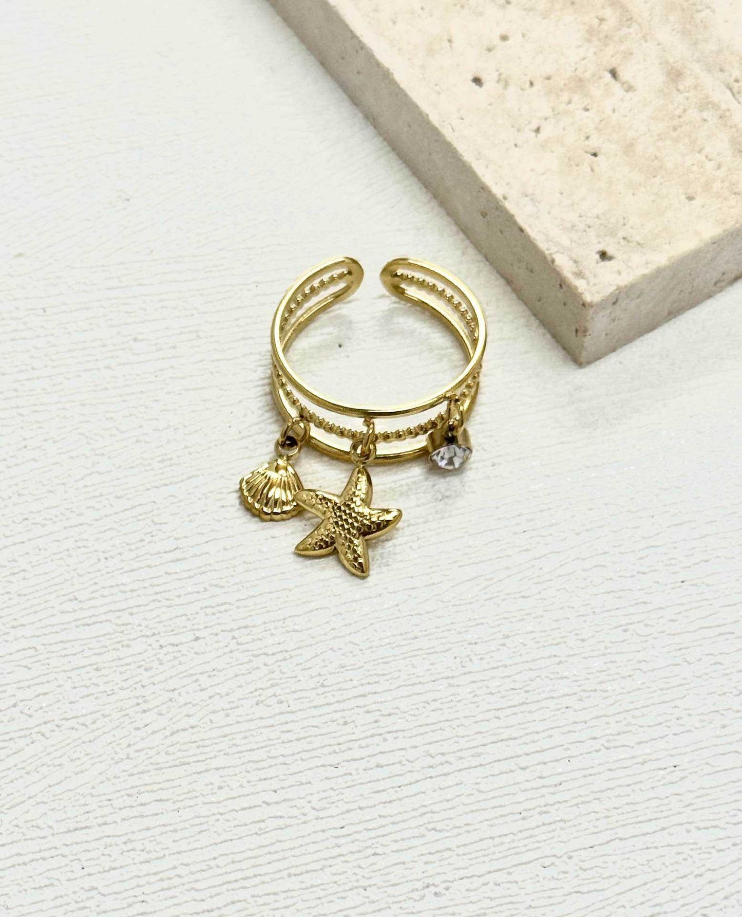 Bague etoile de mer - Chimane Accesories