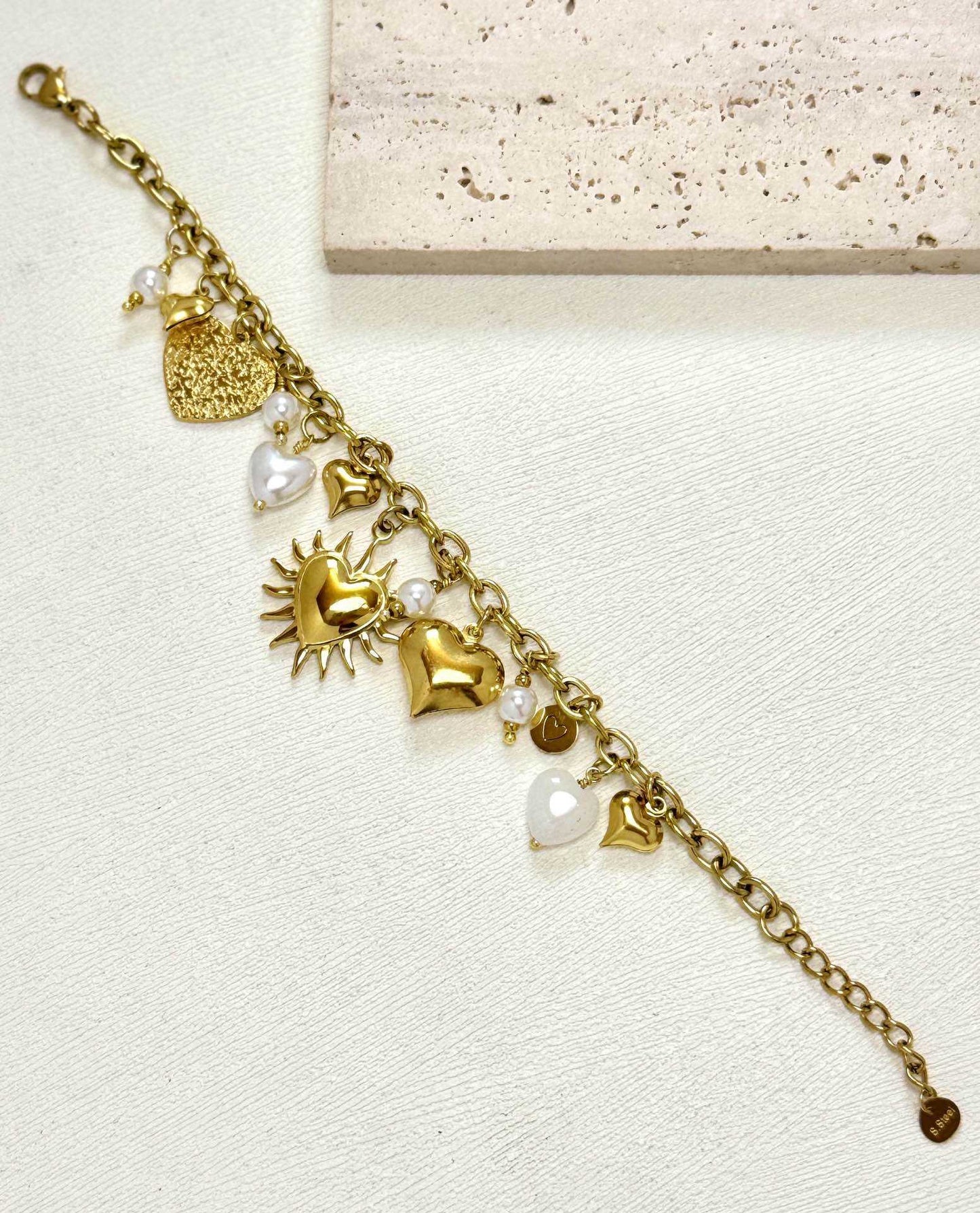 Bracelet coeur - Chimane Accesories