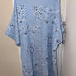 Robe bandana bleu
