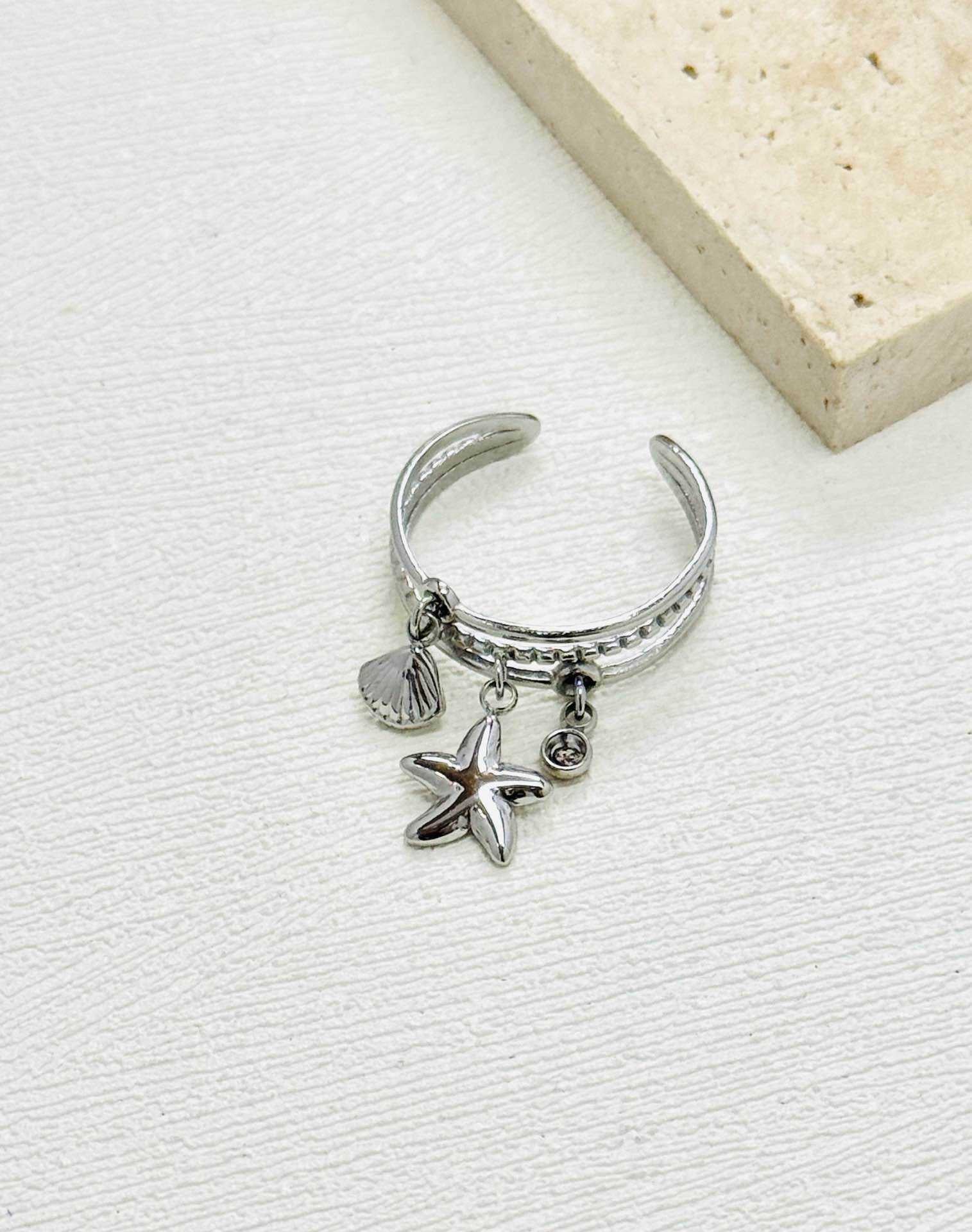Bague etoile de mer - Chimane Accesories