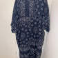 Robe bandana bleu marine