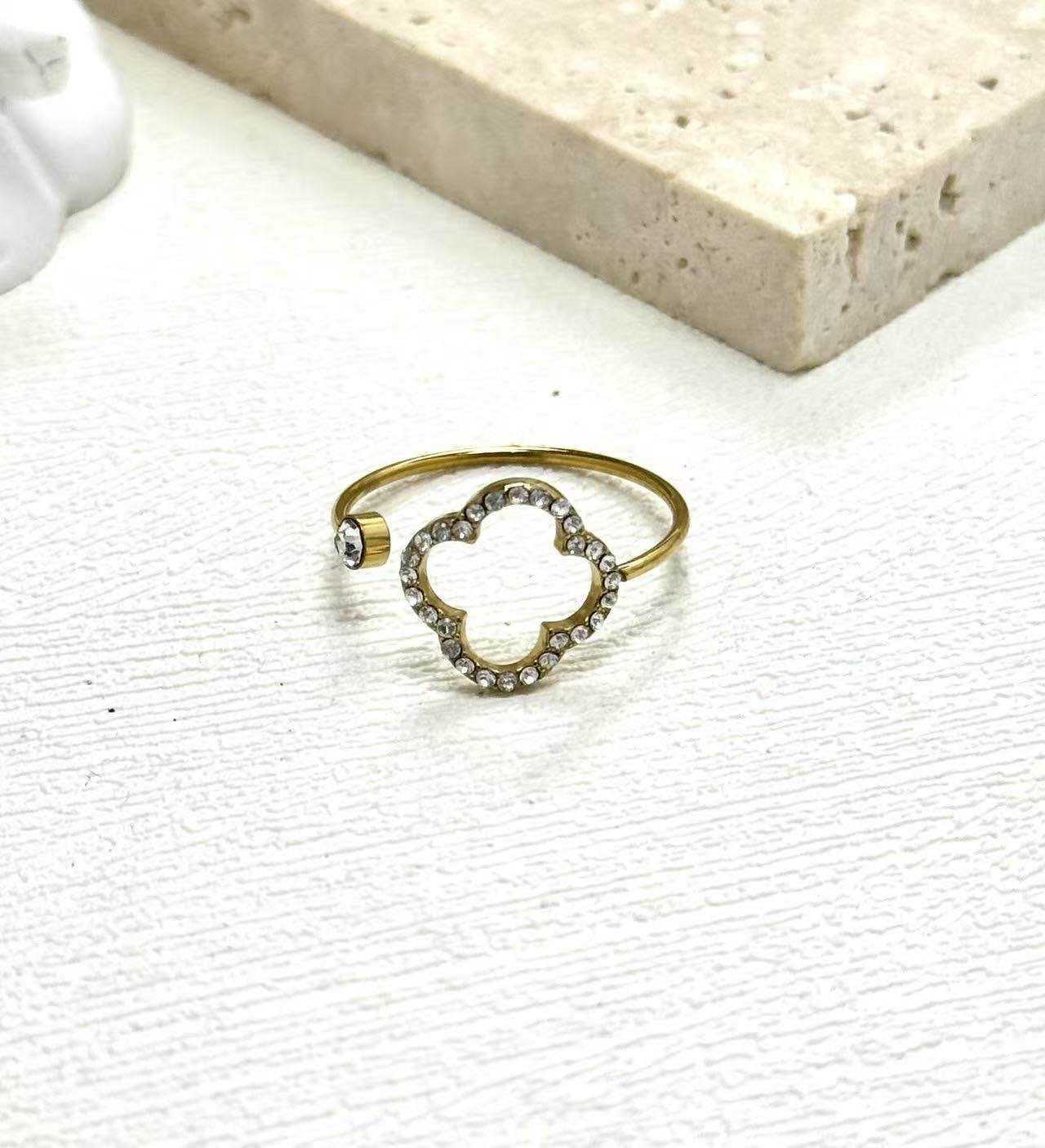 Bague trèfle - Chimane Accesories