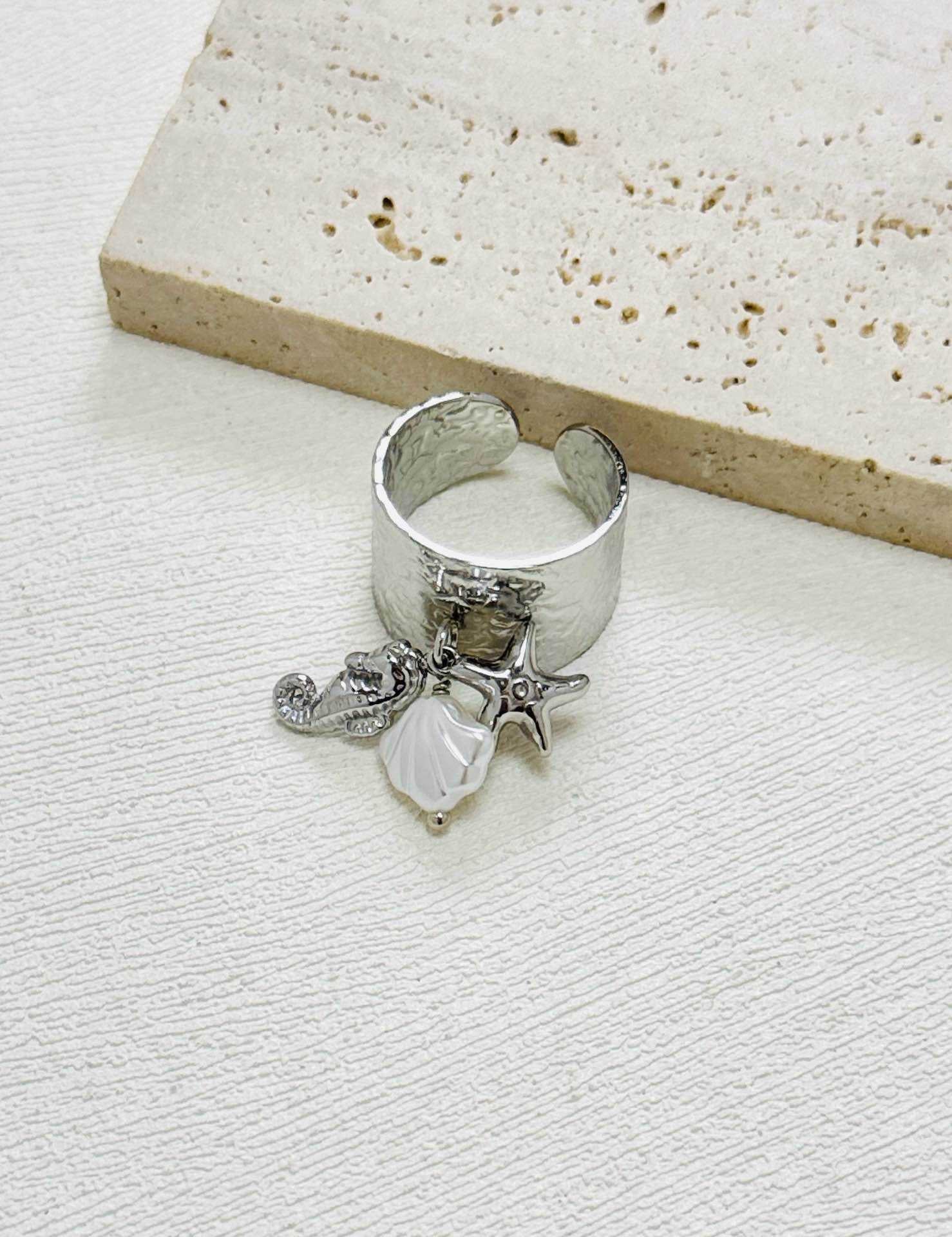 Bague coquillages - Chimane Accesories