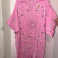 Robe bandana rose