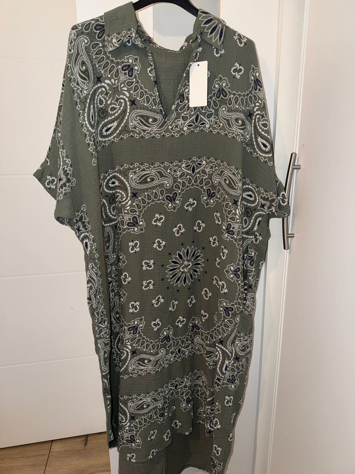 Robe bandana kaki