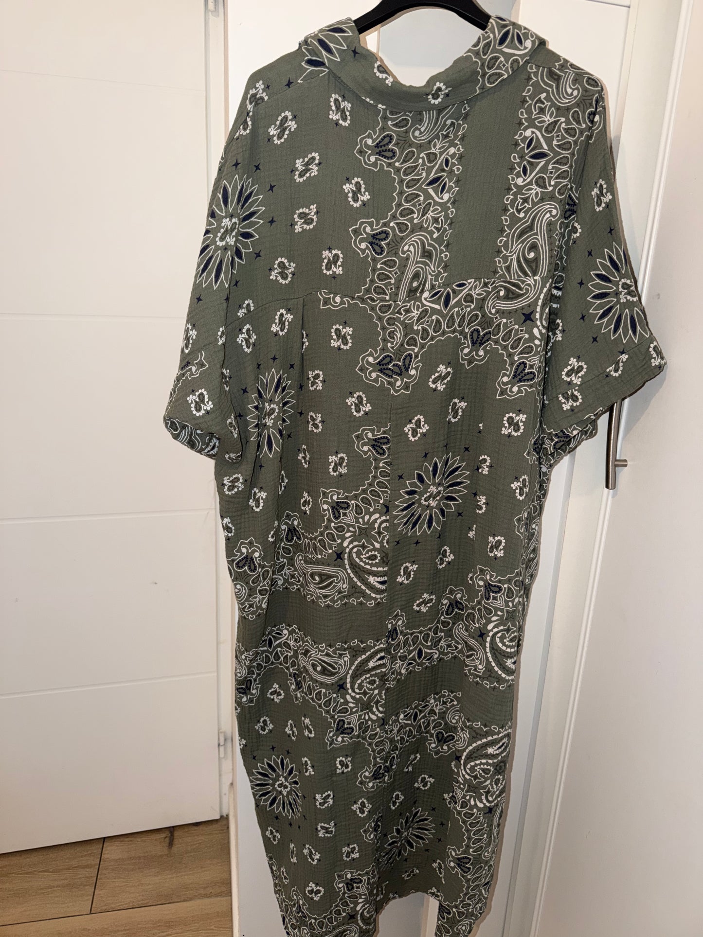 Robe bandana kaki