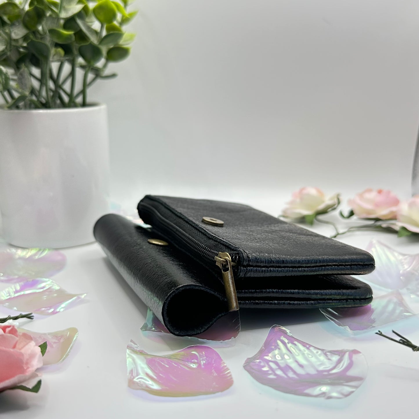Petit porte-monnaie en cuir