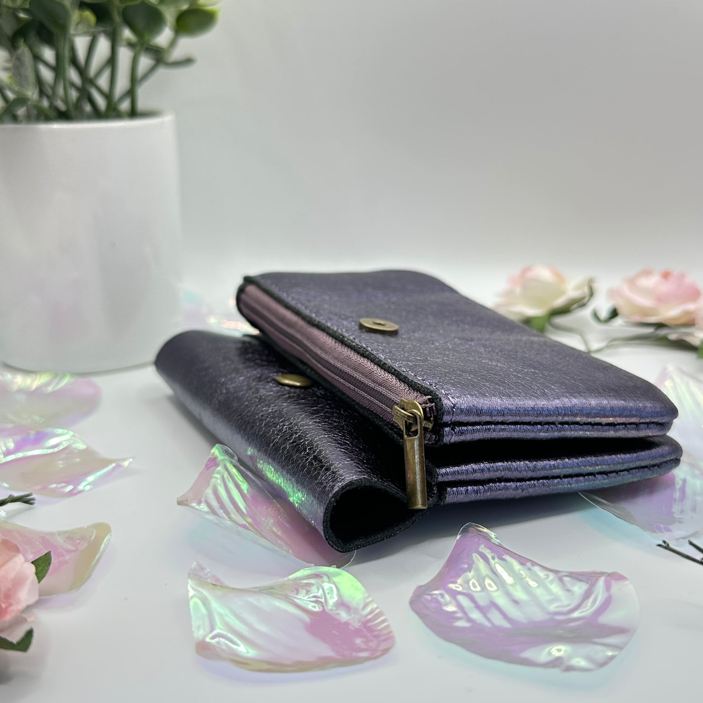 Petit porte-monnaie en cuir