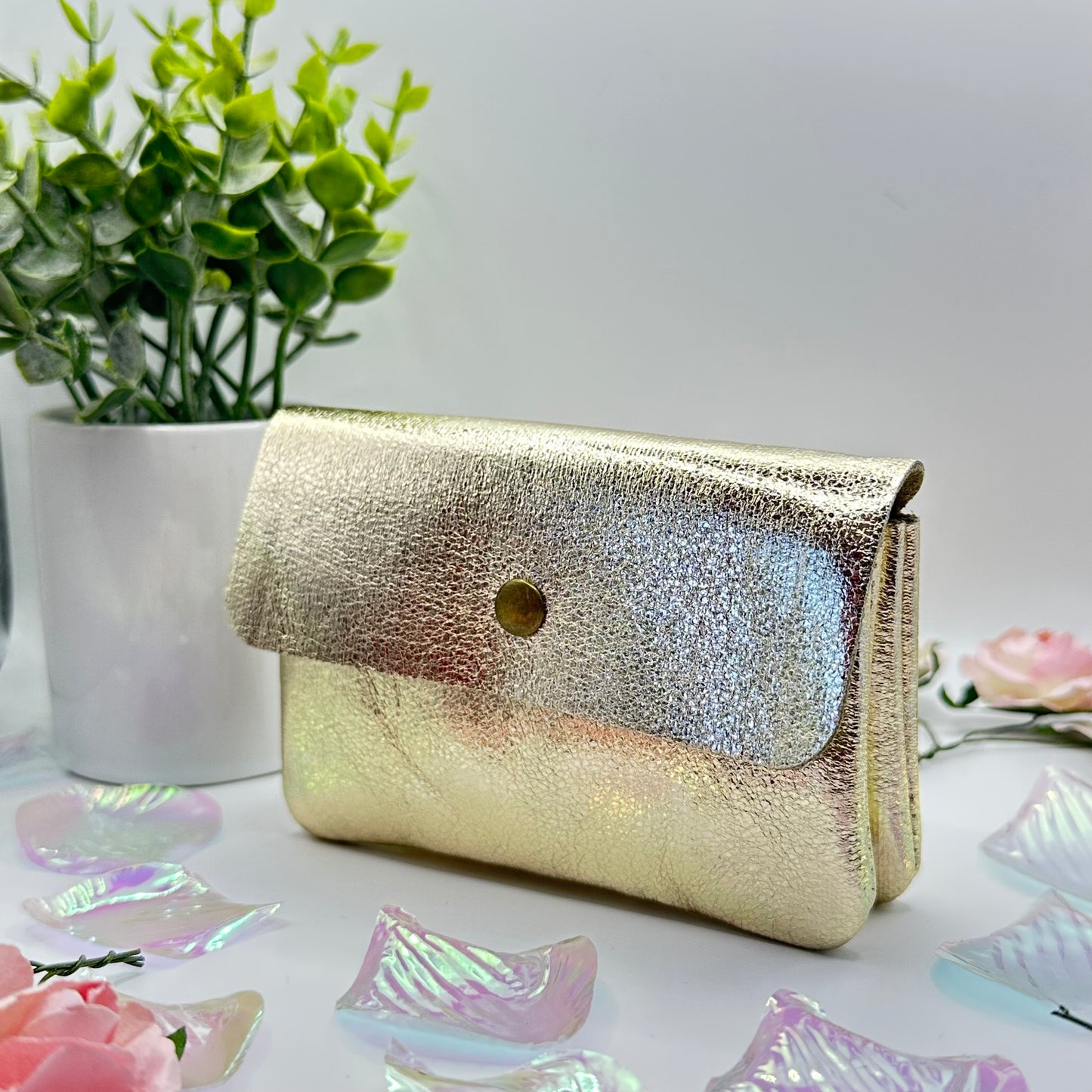 Petit porte-monnaie en cuir