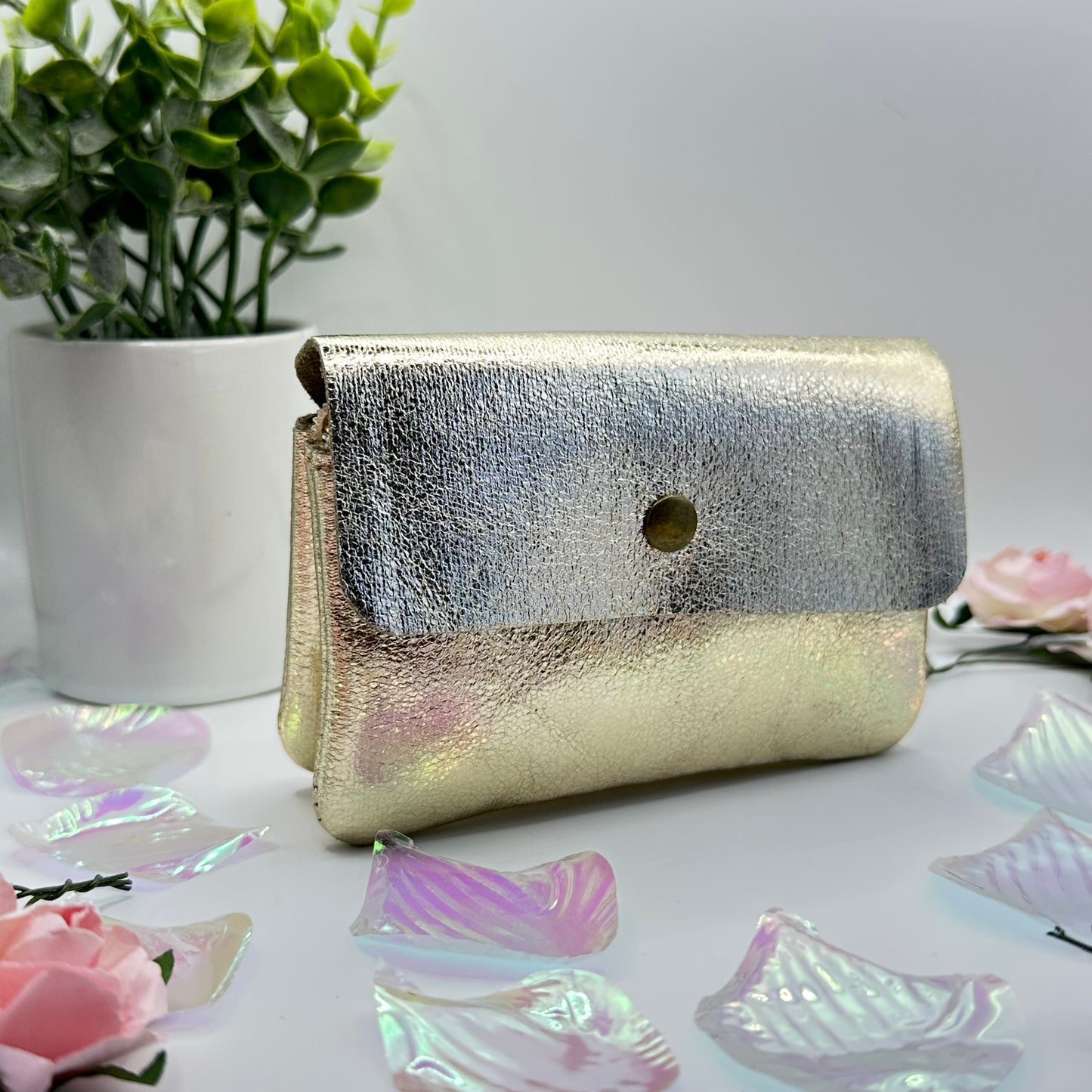 Petit porte-monnaie en cuir