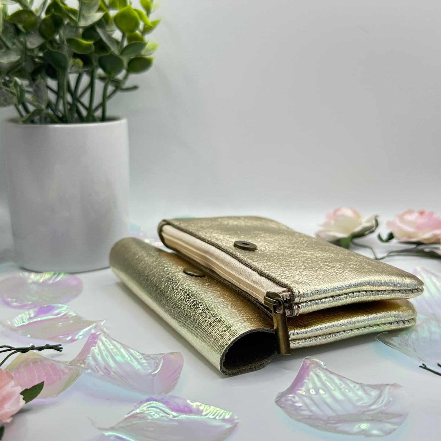 Petit porte-monnaie en cuir