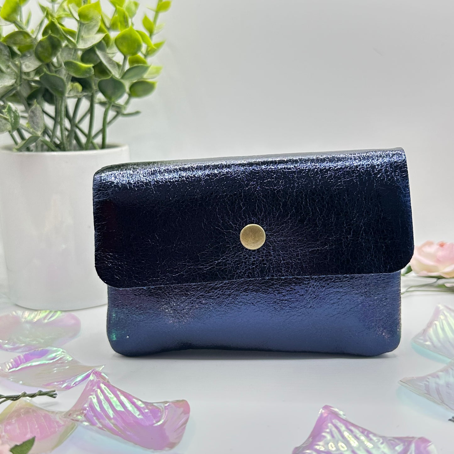 Petit porte-monnaie en cuir