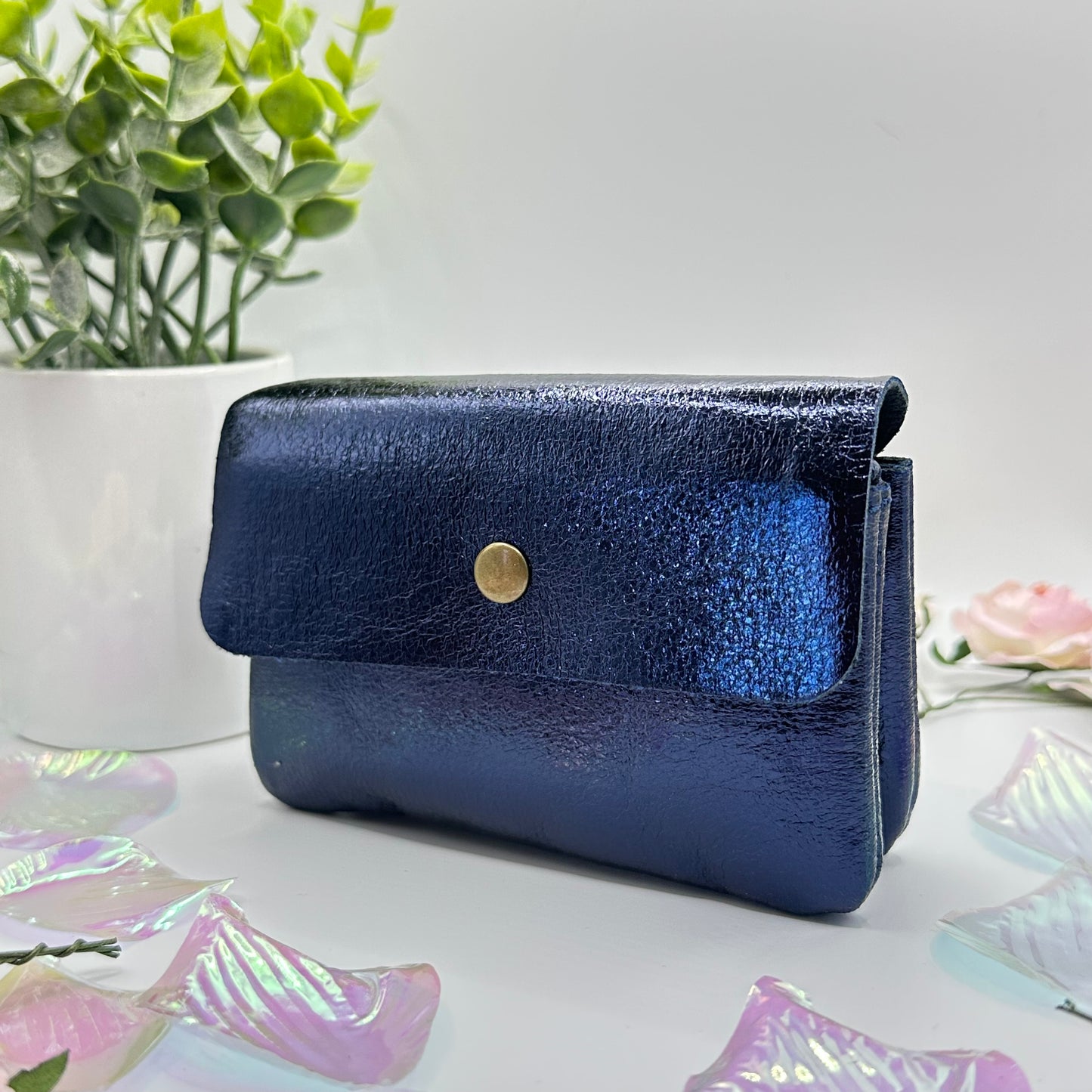 Petit porte-monnaie en cuir