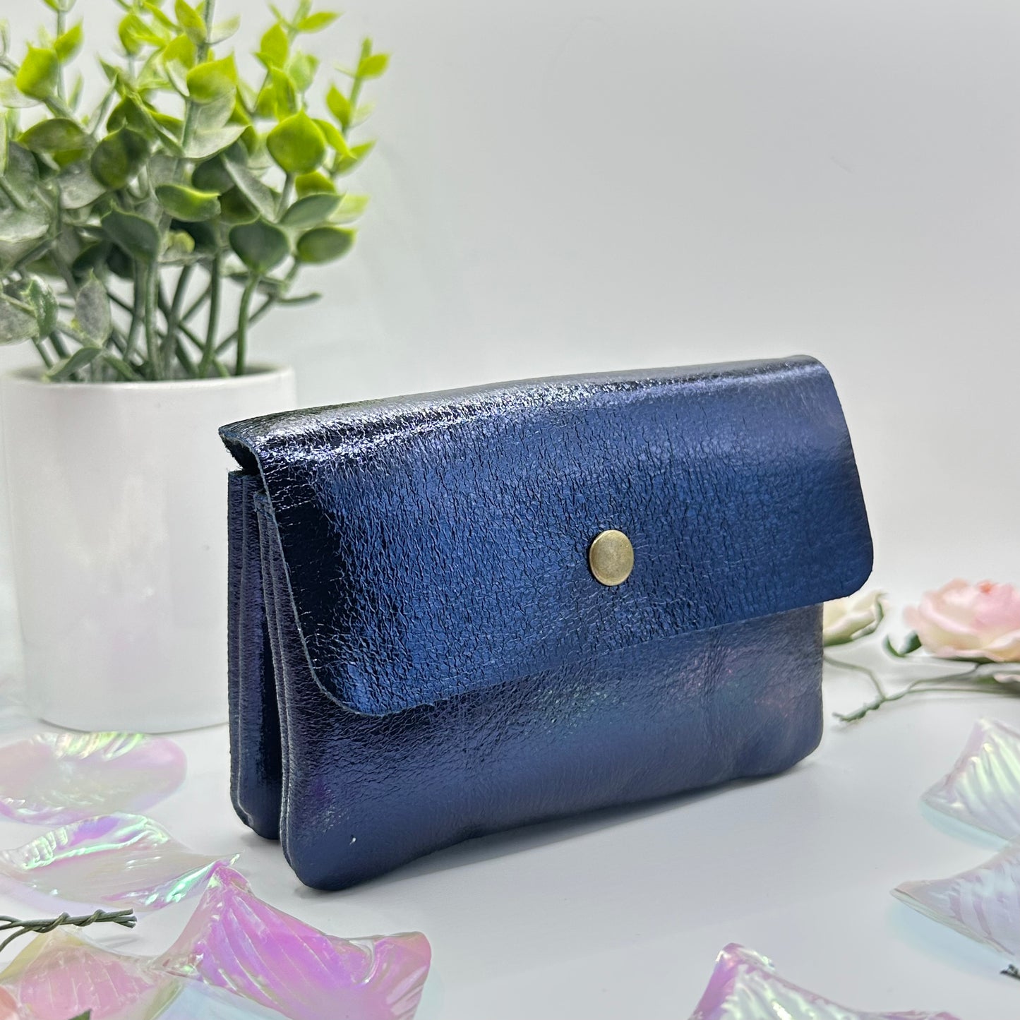 Petit porte-monnaie en cuir