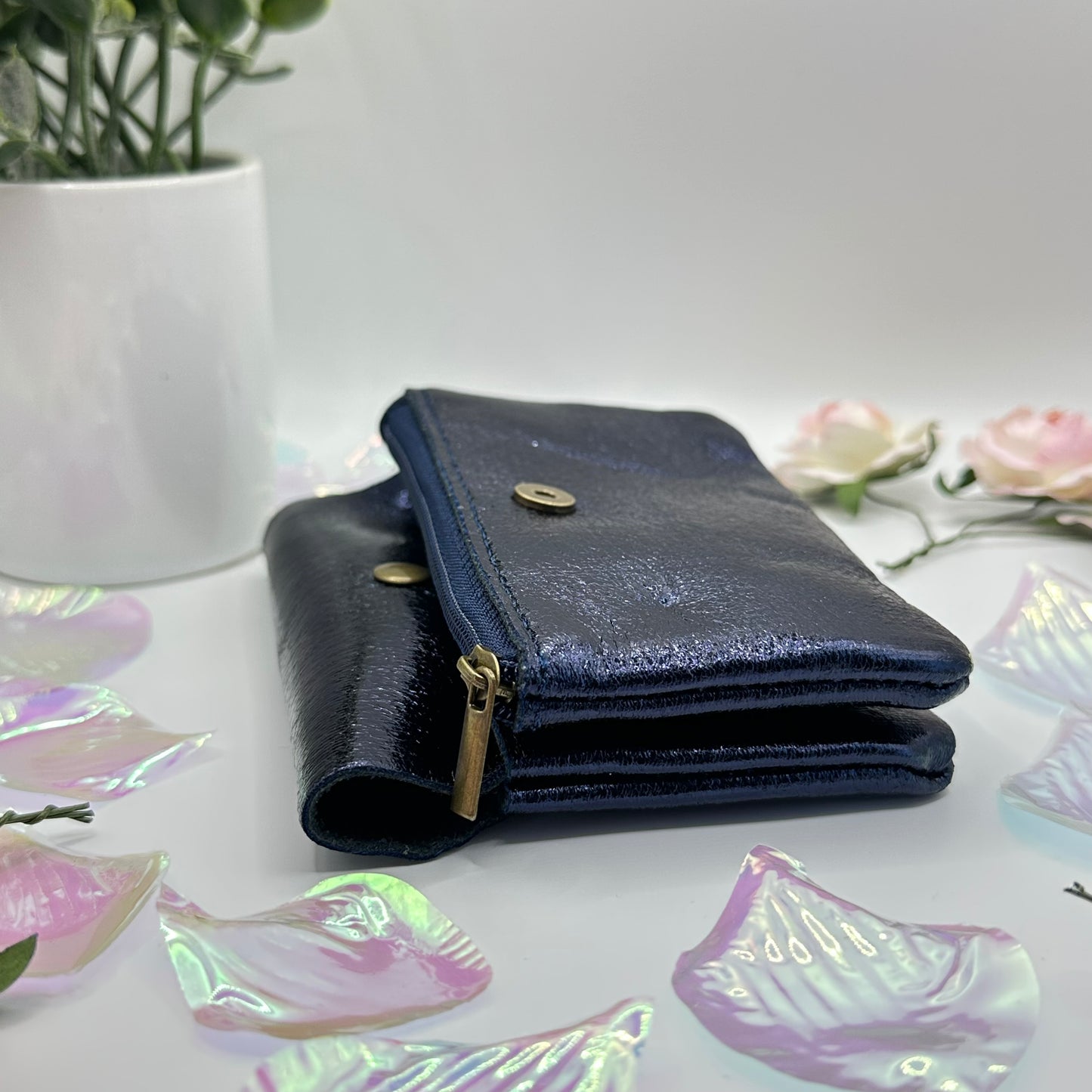 Petit porte-monnaie en cuir