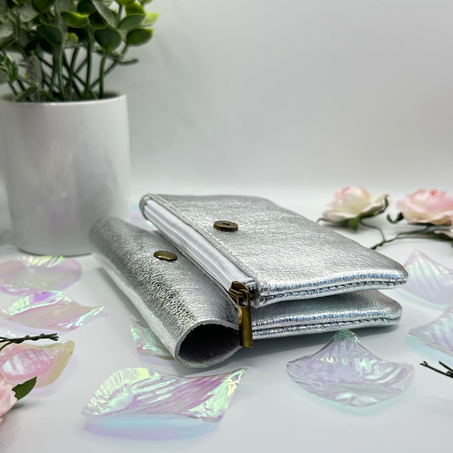 Petit porte-monnaie en cuir