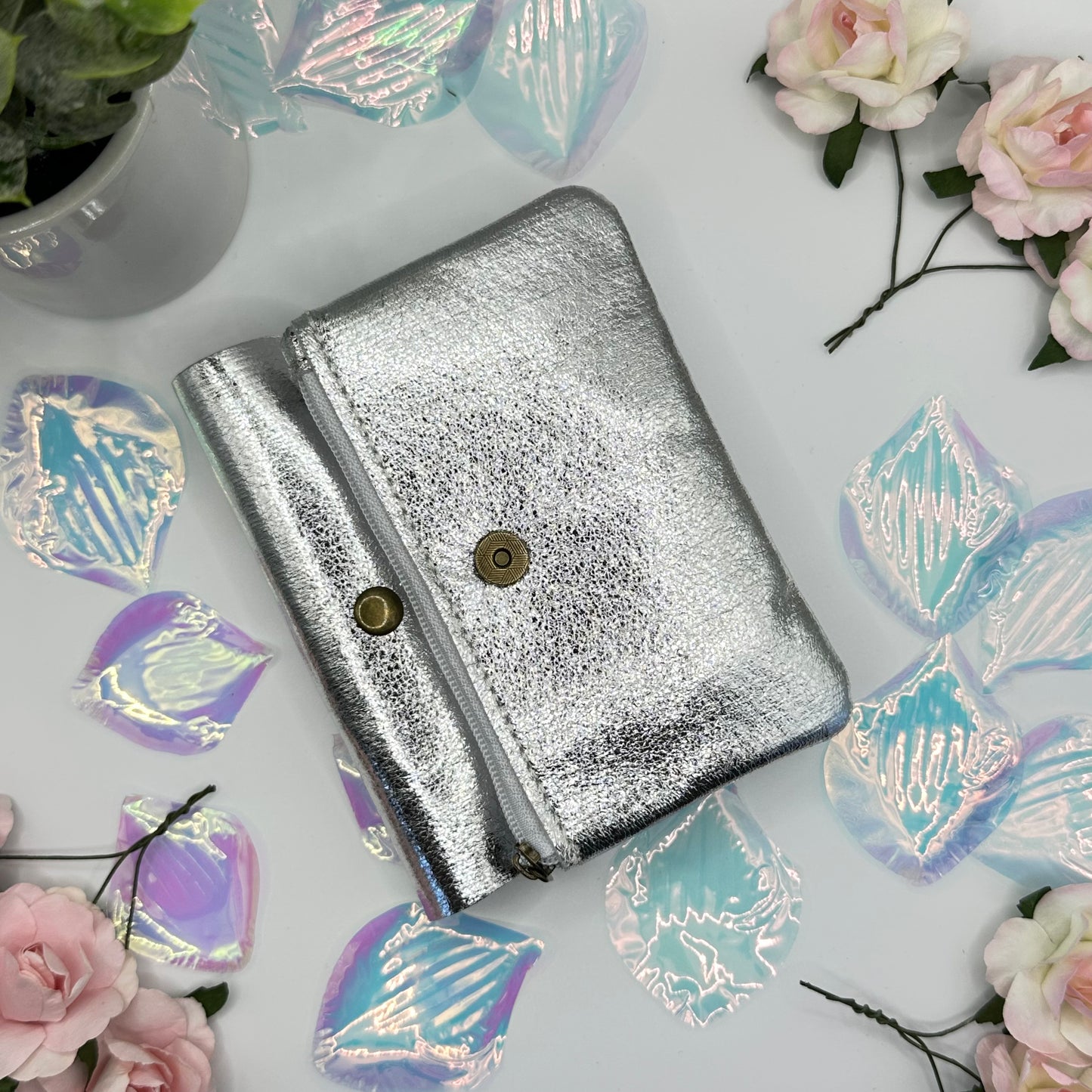 Petit porte-monnaie en cuir