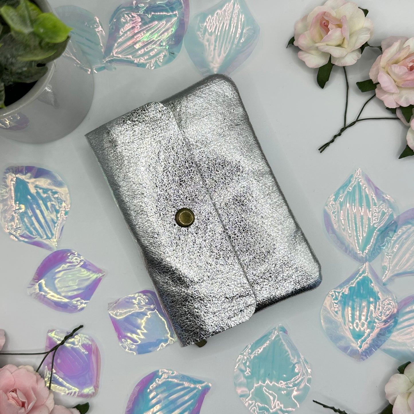 Petit porte-monnaie en cuir