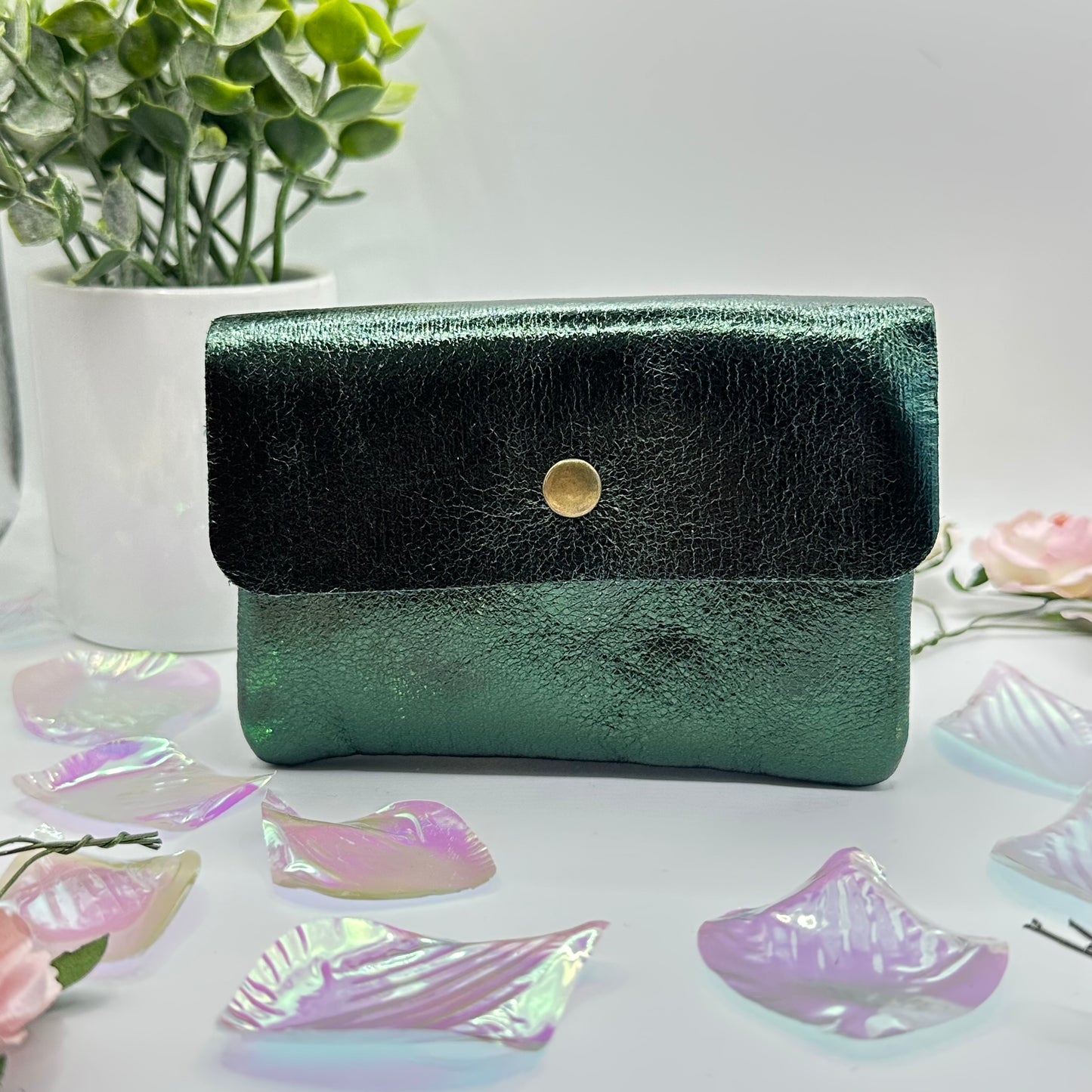 Petit porte-monnaie en cuir
