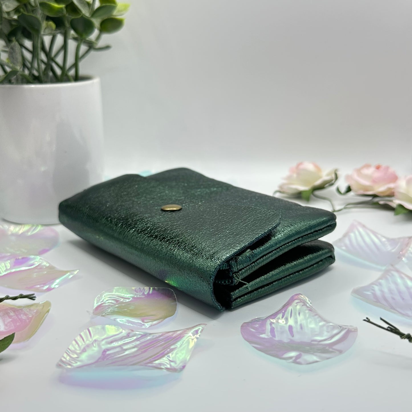 Petit porte-monnaie en cuir