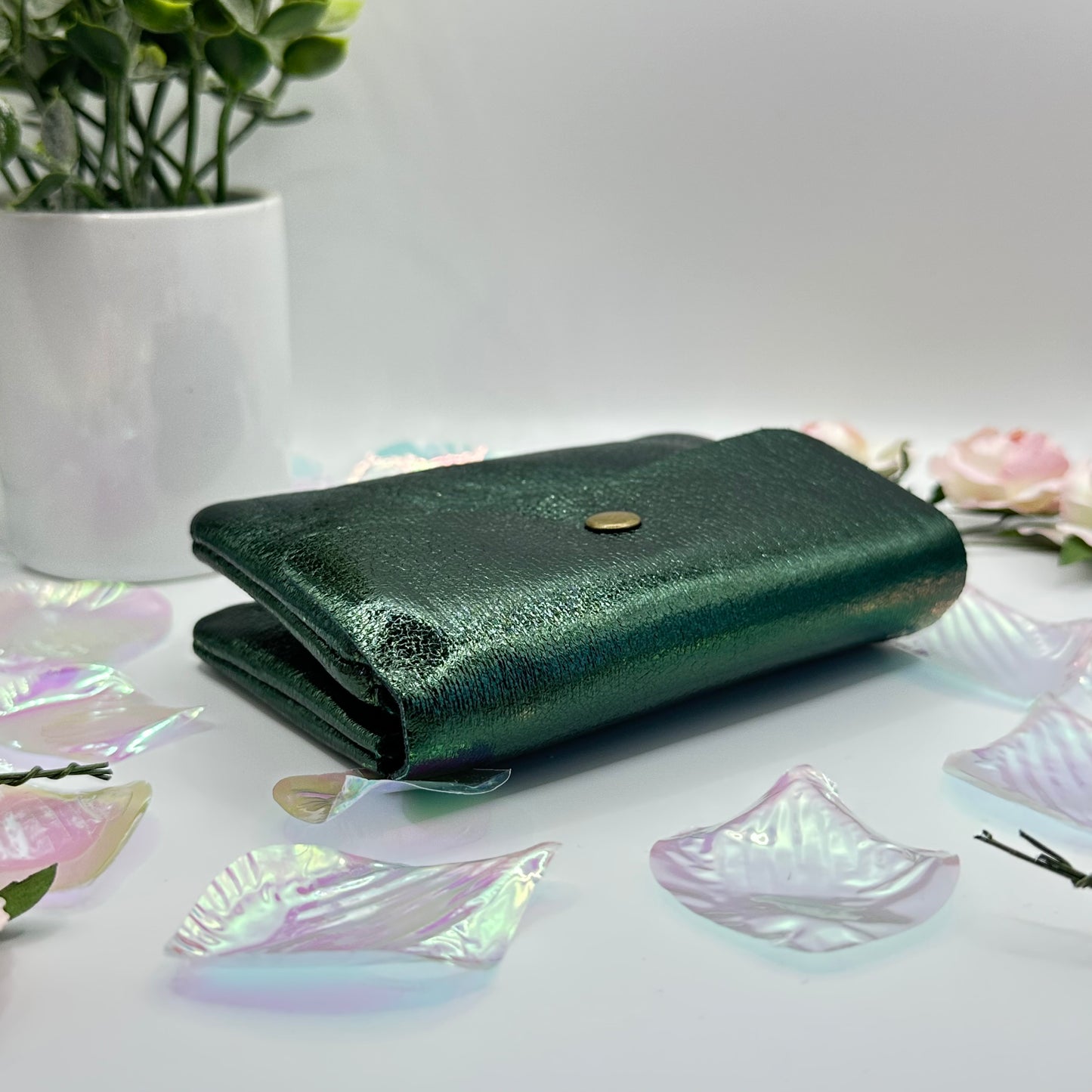 Petit porte-monnaie en cuir