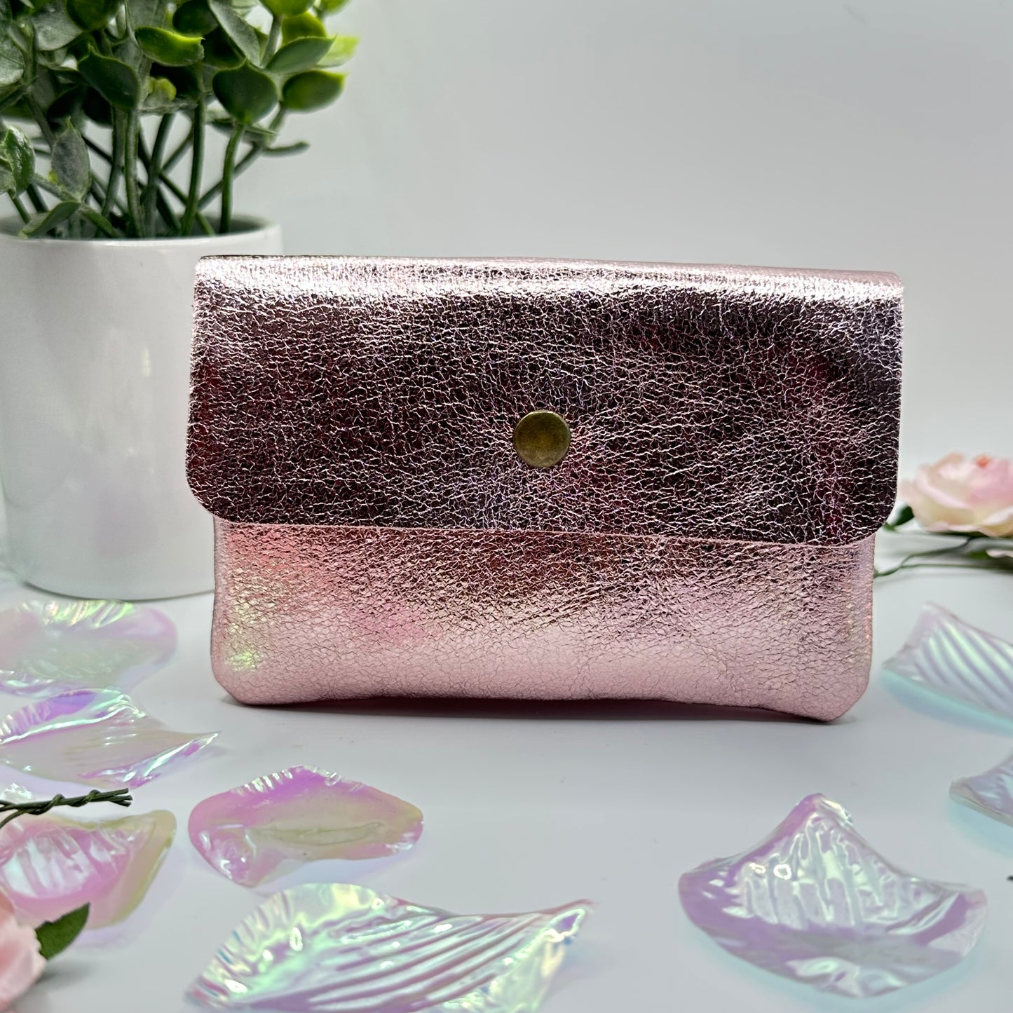 Petit porte-monnaie en cuir