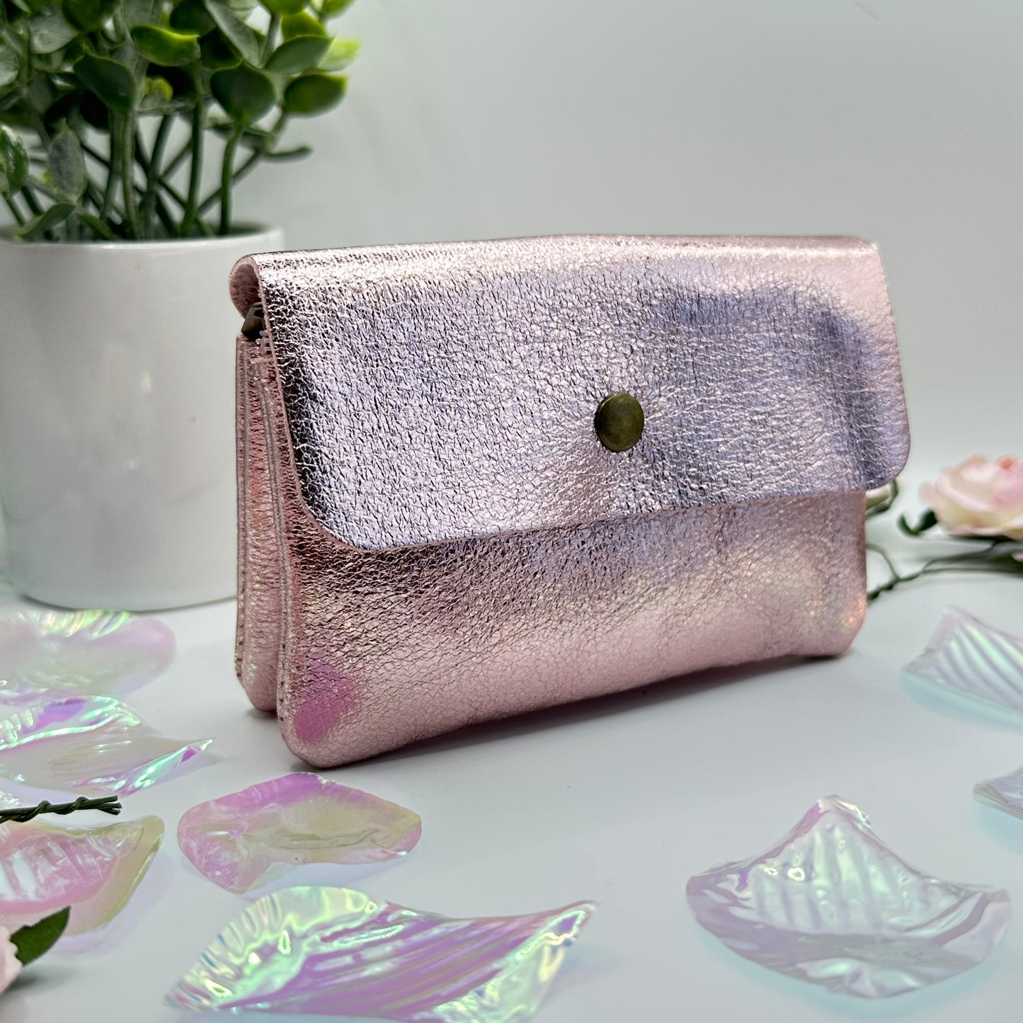 Petit porte-monnaie en cuir