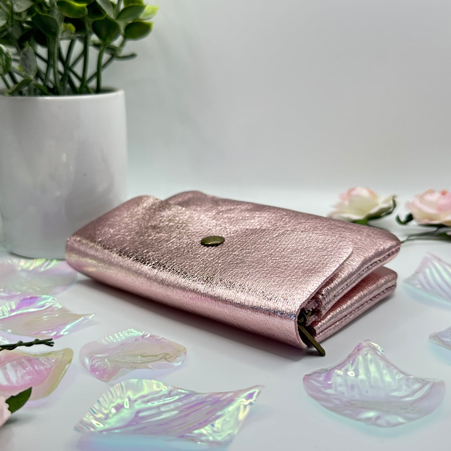 Petit porte-monnaie en cuir