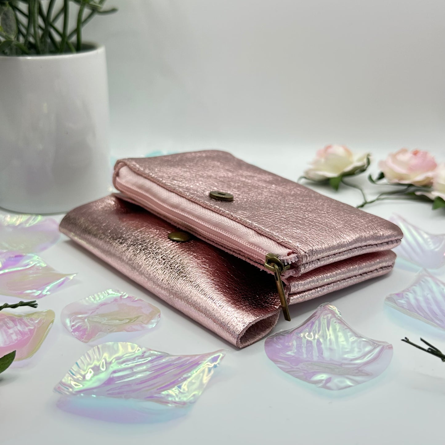 Petit porte-monnaie en cuir
