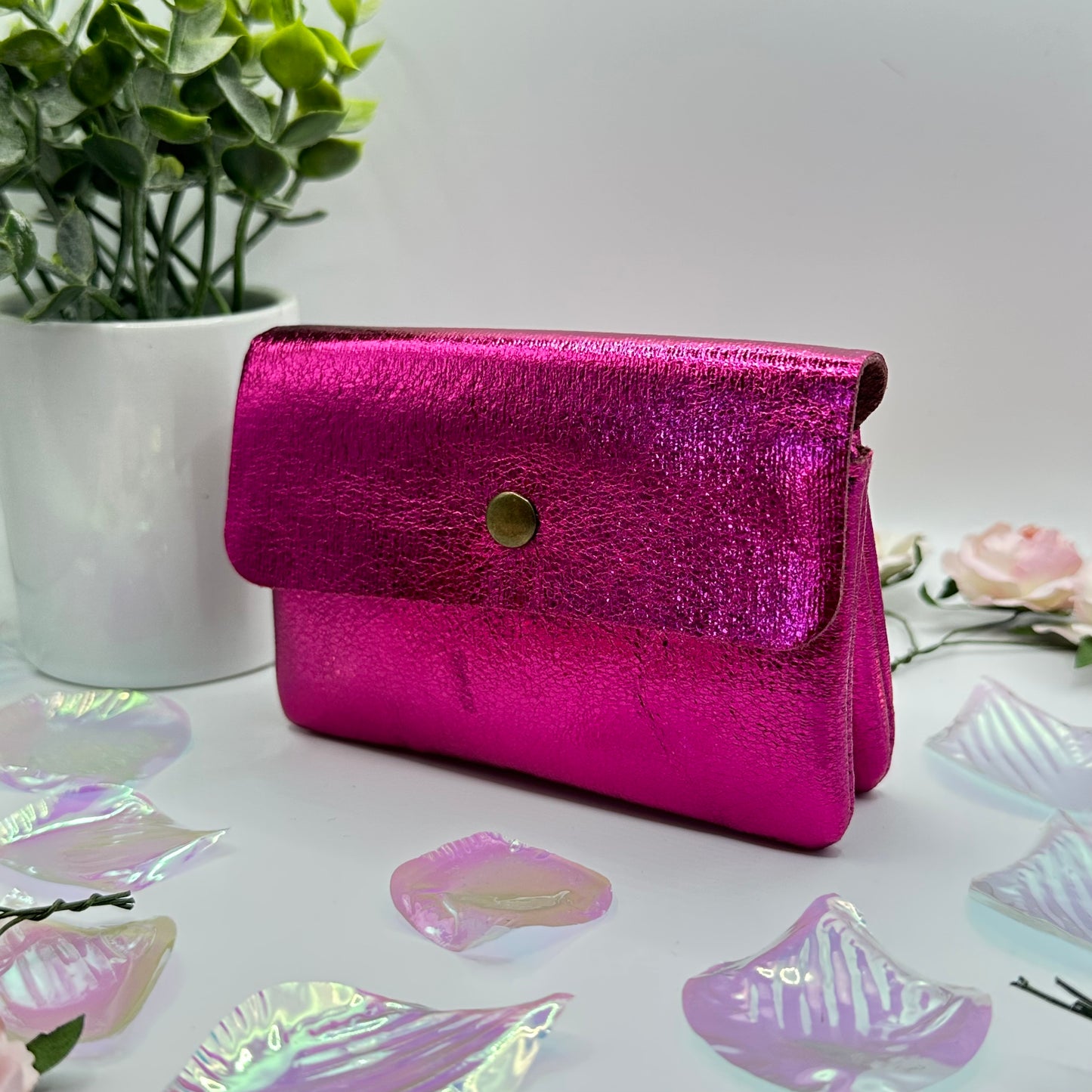 Petit porte-monnaie en cuir