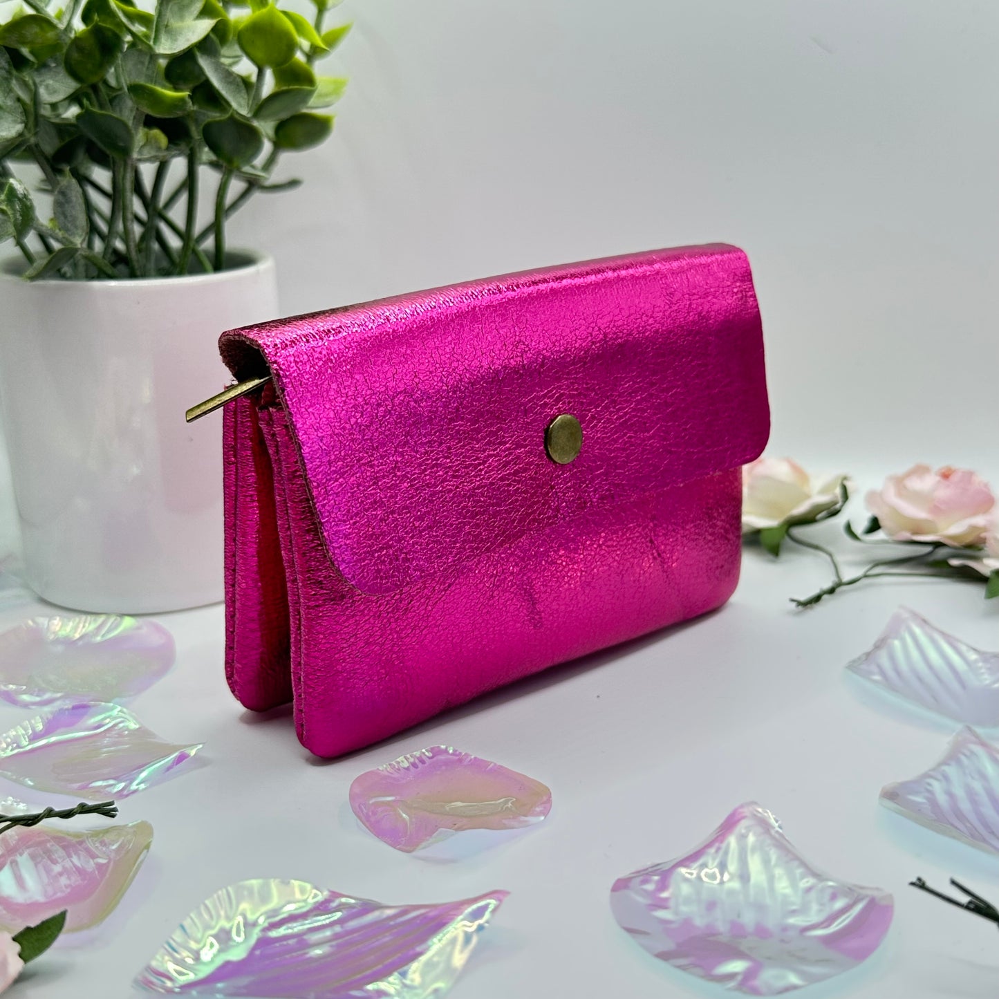 Petit porte-monnaie en cuir