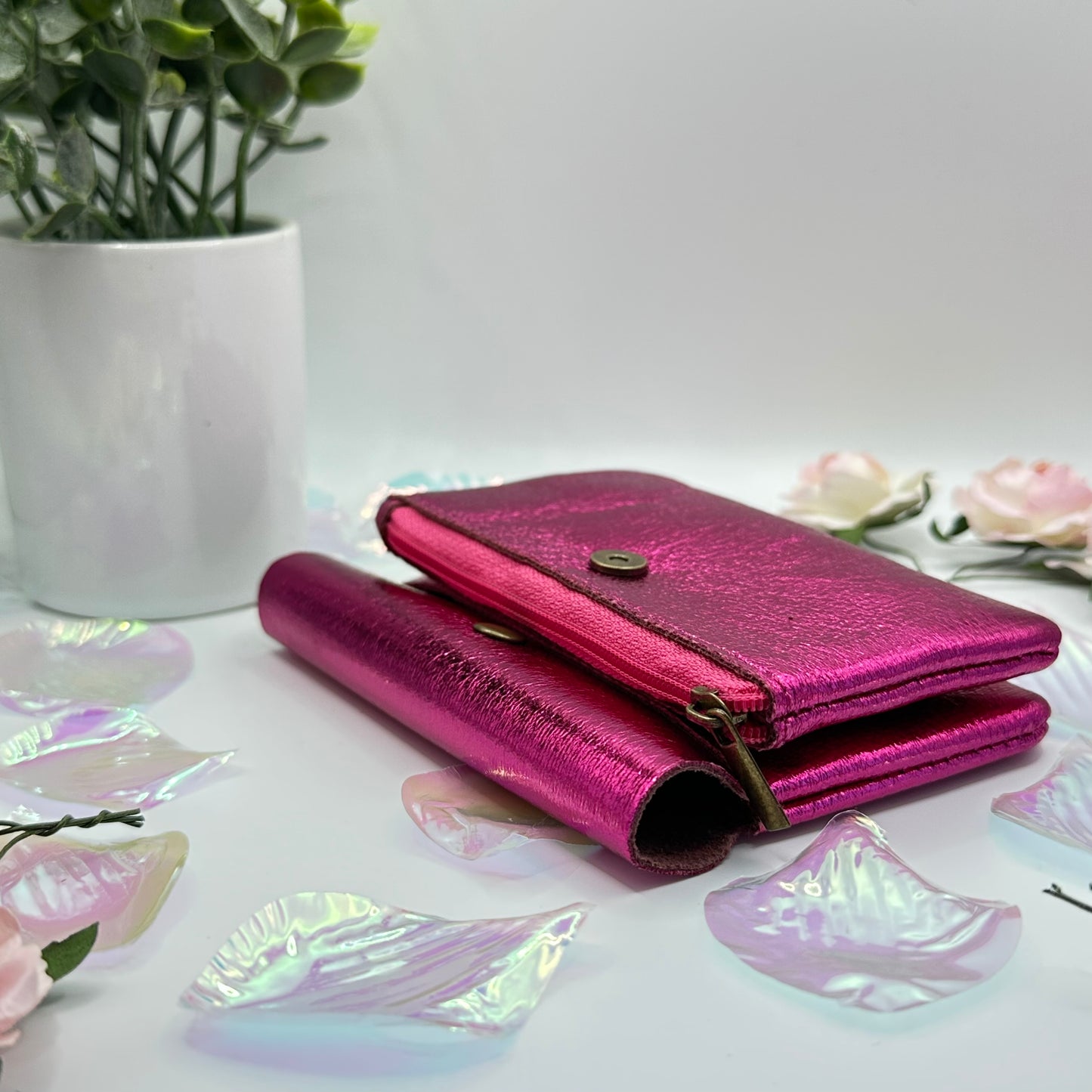 Petit porte-monnaie en cuir
