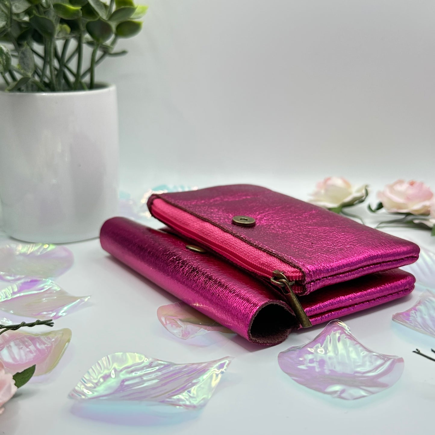 Petit porte-monnaie en cuir