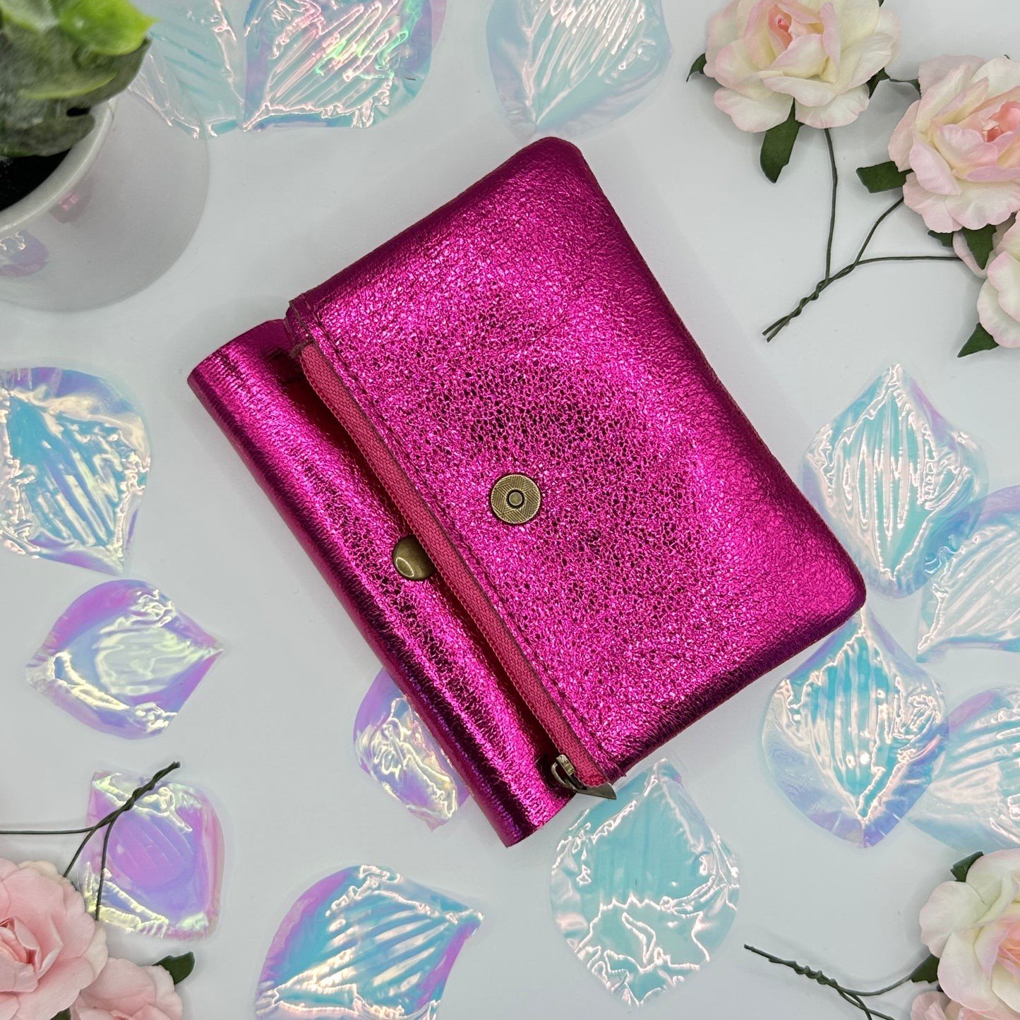 Petit porte-monnaie en cuir