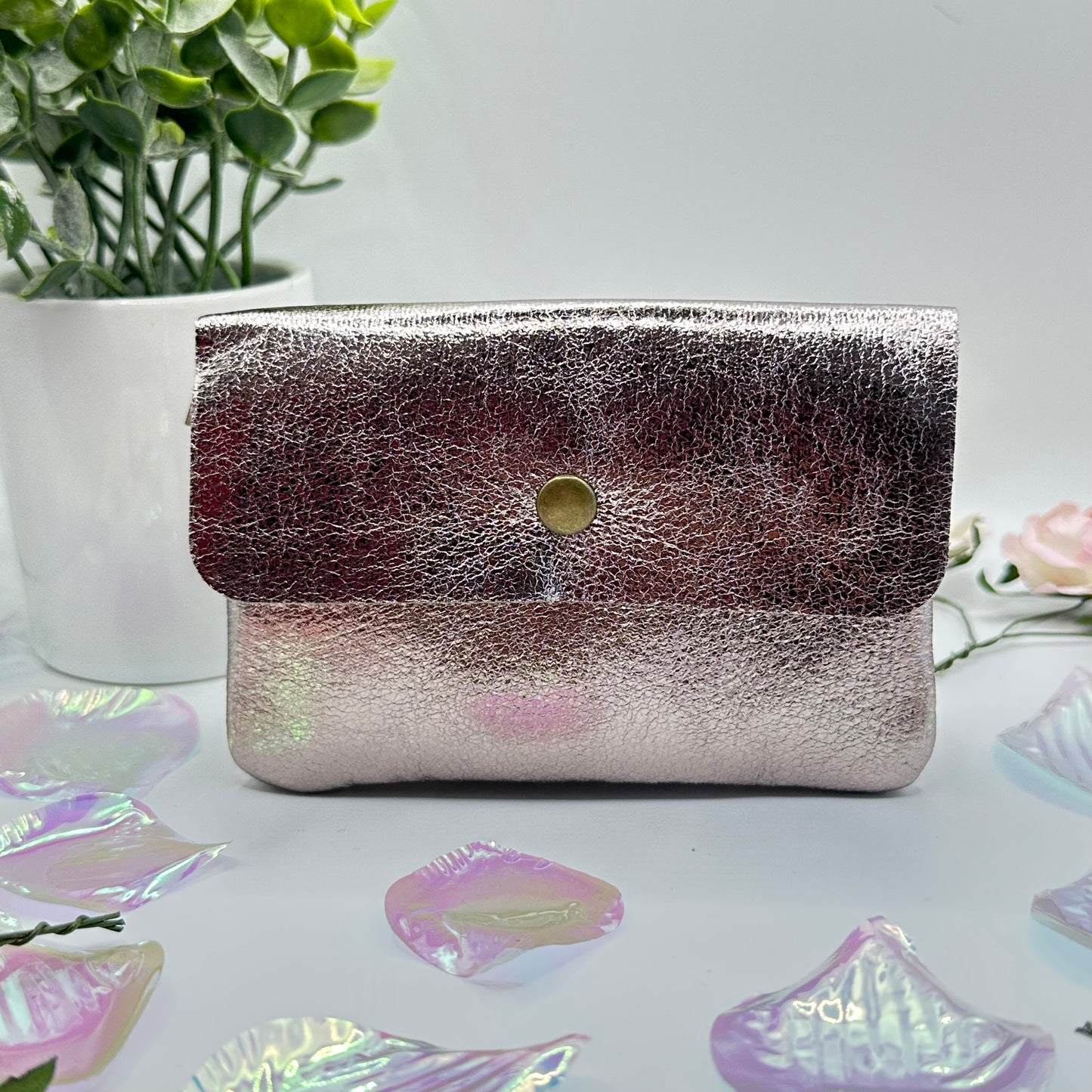 Petit porte-monnaie en cuir
