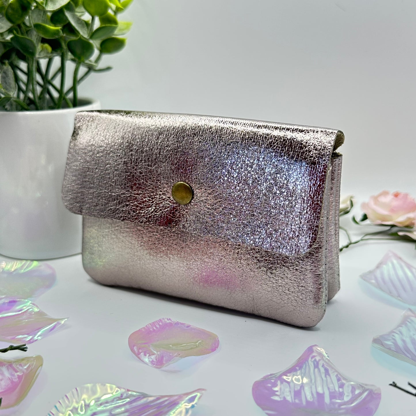 Petit porte-monnaie en cuir