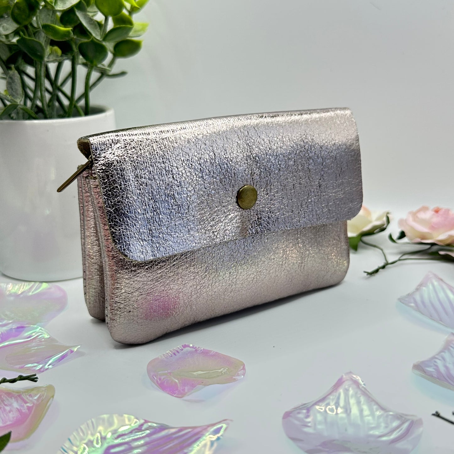 Petit porte-monnaie en cuir